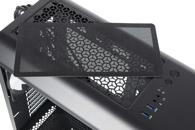 Корпус Aerocool Aero One черный (Frost-G-BK-v1)