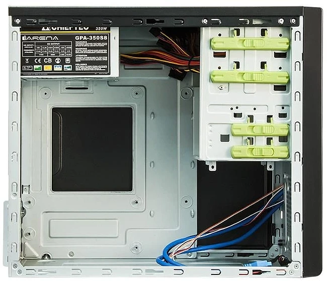 Корпус Chieftec XT-01B-OP черный без БП
