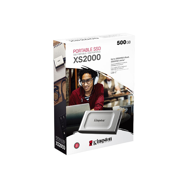 Внешний накопитель Kingston XS2000 500GB (SXS2000/500G)