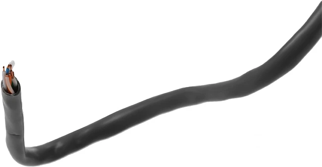 Кабель сетевой Buro UTP cat5E Cu 100м серый (BU-COP-040-100M)