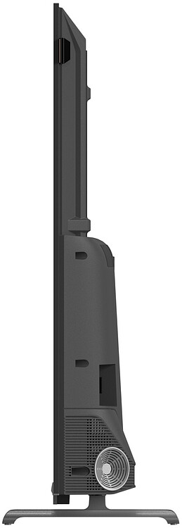 Телевизор Digma Pro 65L черный/серебристый