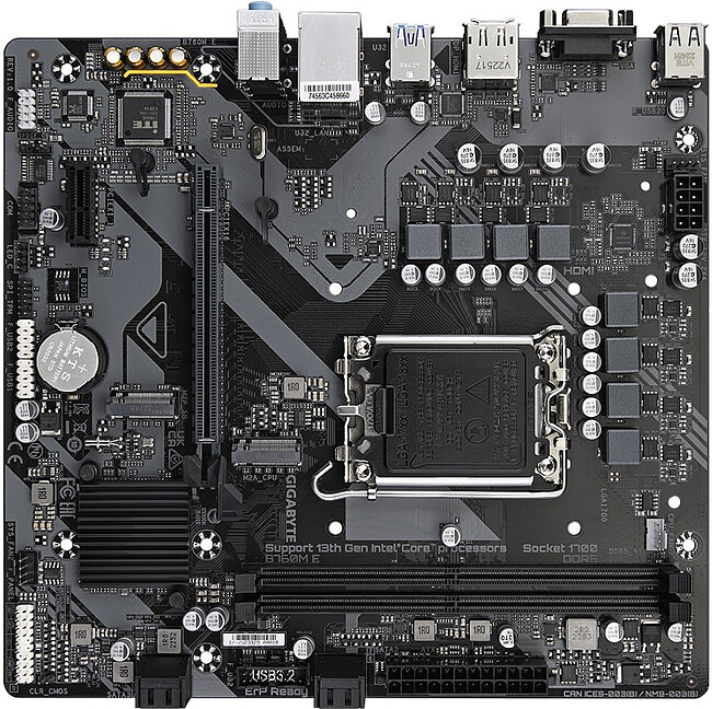 Материнская плата Gigabyte B760M E rev. 1.0