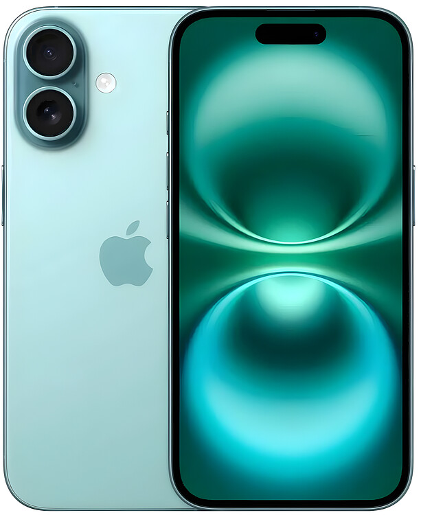 Смартфон Apple iPhone 16 128GB А3286 Teal (MYDV3J/A)