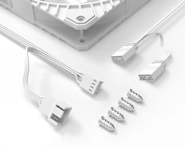 Вентилятор для корпуса ID-Cooling WF-14025-XT ARGB WHITE