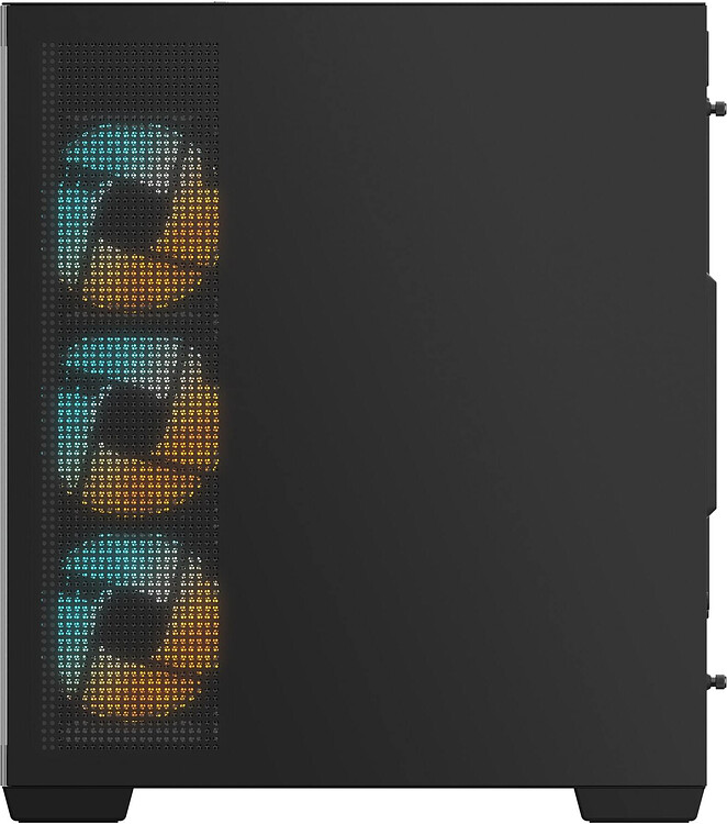 Корпус Gigabyte C500 Panoramic Stealth без БП черный (GB-C500P ST)