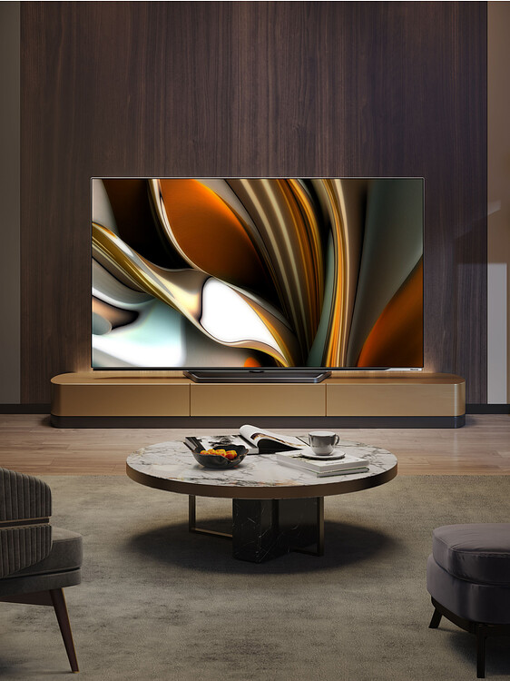 Телевизор Hisense 65A85H черный