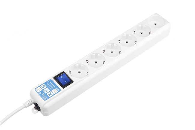 Сетевой фильтр Power Cube SPL(5+1)-16B-P-1,9M White