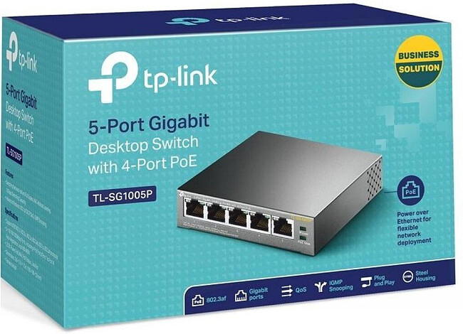 Коммутатор TP-Link TL-SG1005P
