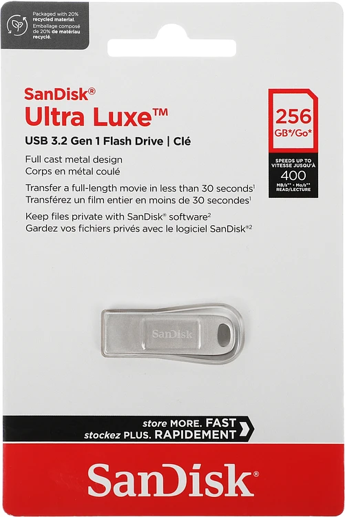 USB Flash-накопитель SanDisk Ultra Luxe 256Gb (SDCZ74-256G-G46)