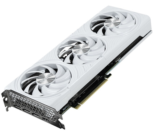 Видеокарта Palit GeForce RTX 5070 White OC 12Gb GDDR7 (NE75070U19K9-GB2050W)