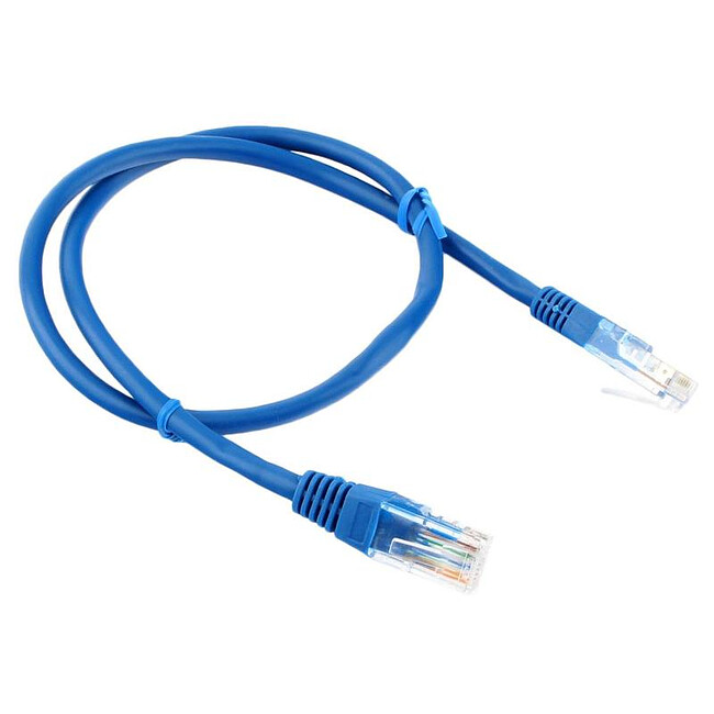 Патч-корд Cablexpert PP6U-0.5M/B синий