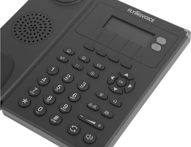 IP-телефон Flying Voice FIP-10 черный