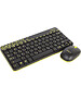 Набор периферии Logitech Wireless Combo MK240 Nano черный (920-008213)