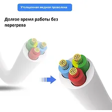 Сетевой фильтр Deli ET431 белый