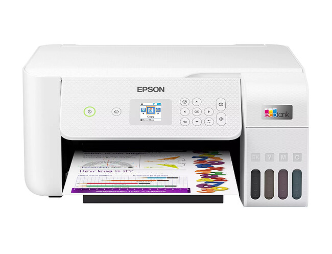 МФУ Epson EcoTank L3266 белый (C11CJ66416)