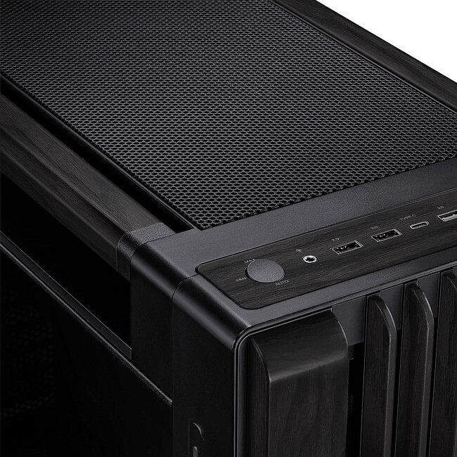 Корпус ASUS Proart PA602 Wood Metal PWM Black (90DC00J0-B09020)