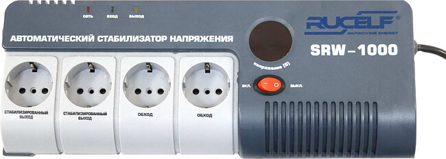 Стабилизатор напряжения Rucelf SRW-1000-D