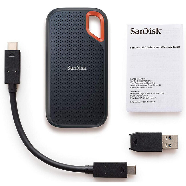 Внешний накопитель SanDisk 2TB Black SDSSDE61-2T00-G25