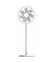 Вентилятор Xiaomi Mi Smart Standing Fan 2 (BHR4828GL)