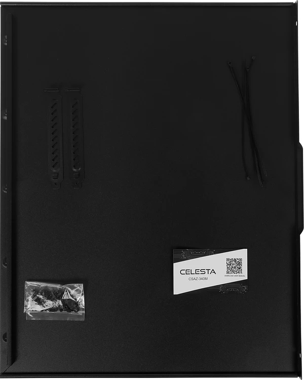 Корпус Azza Celesta F черный без БП (CSAZ-340F)