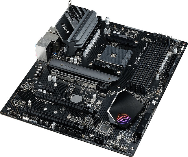 Материнская плата ASRock B550 PG Riptide DDR4