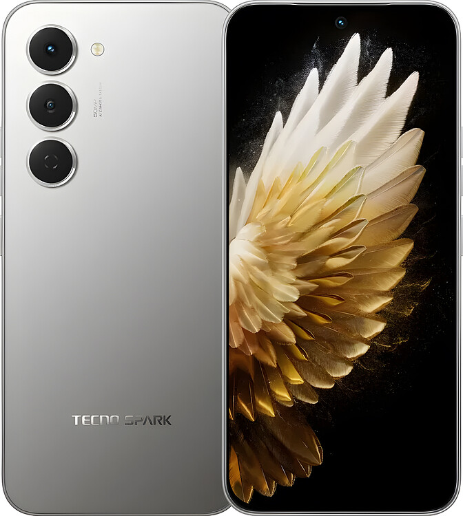 Смартфон Tecno Spark 40 Pro 8GB/256GB Moon Titanium (KM6)