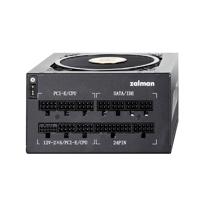 Блок питания Zalman TeraMax II 1000W Black (ZM1000-TMX2 View)