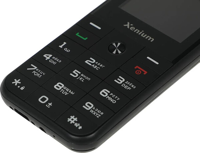 Мобильный телефон Xenium X718 черный (CTX718BK/00)