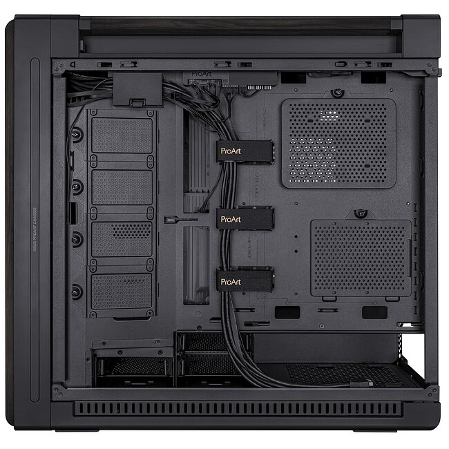 Корпус ASUS Proart PA602 Wood Metal PWM Black (90DC00J0-B09020)