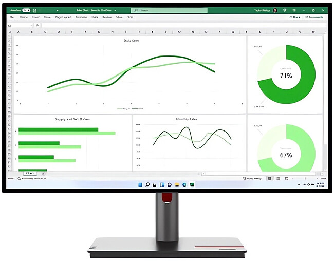 Монитор Lenovo ThinkVision P27q-30 черный (63A2GAT1UK) Монитор Lenovo ThinkVision P27q-30 черный (63A2GAT1UK)