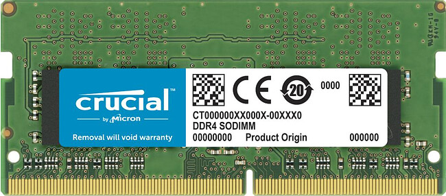 Оперативная память Crucial 32GB DDR4 SODIMM PC4-25600 (CT32G4SFD832A) Оперативная память Crucial 32GB DDR4 SODIMM PC4-25600 (CT32G4SFD832A)
