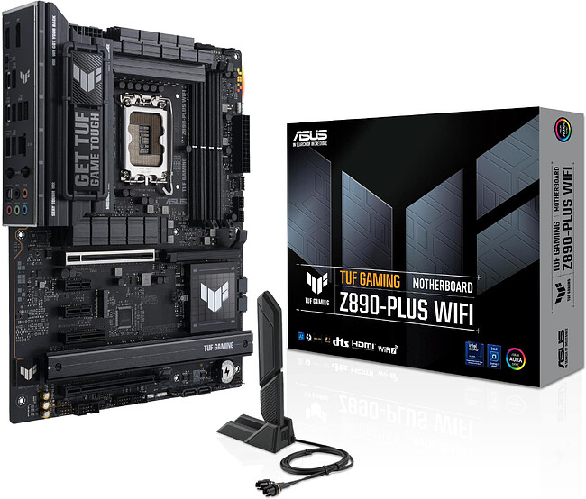 Материнская плата ASUS TUF GAMING Z890-PLUS WIFI (90MB1IQ0-M0EAY0)