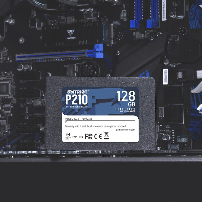 SSD диск Patriot P210 128GB (P210S128G25)