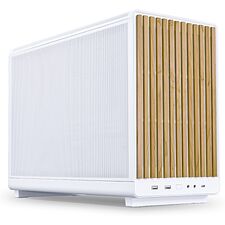 Корпус Lian Li A3-mATX без БП White/Wood (G99.A3W-WD.00)