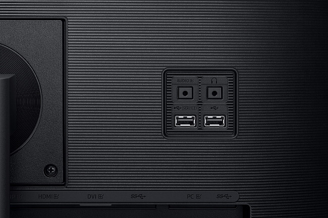 Монитор Samsung F24T450GY черный (LF24T450GYUXEN)