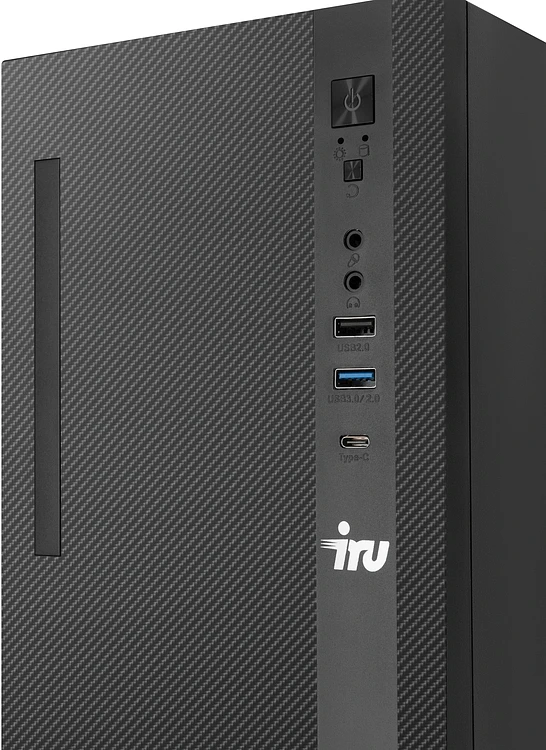 Компьютер IRU 520SC черный (2140129)