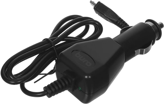 Автомобильное зарядное Buro XCJ-048-EM-2A microUSB черный