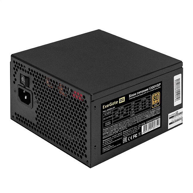 Блок питания ExeGate 1200VSP 1200W (EX297235RUS)