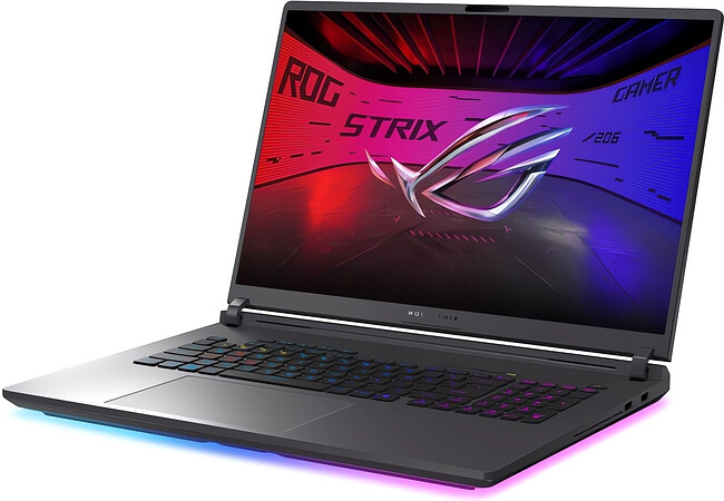 Ноутбук ASUS ROG Strix G18 G815LR-S9106 Eclipse Gray (90NR0LT1-M00420)