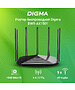 Роутер беспроводной Digma DWR-AX1501 черный
