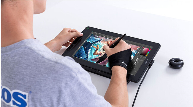 Графический планшет Huion Kamvas 13 космический черный