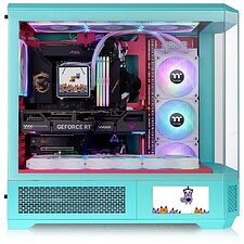 Корпус Thermaltake View 600 TG Mint Strawberry (CA-11H-00FLWN-00)