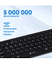 Клавиатура Oklick K614W черный