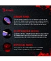 Мышь A4Tech Bloody L65 Max желтый/фиолетовый