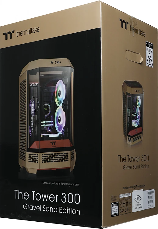 Корпус Thermaltake The Tower 300 mATX без БП Gravel Sand (CA-1Y4-00SGWN-00)