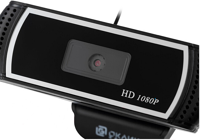 Веб-камера Oklick OK-C013FH черный