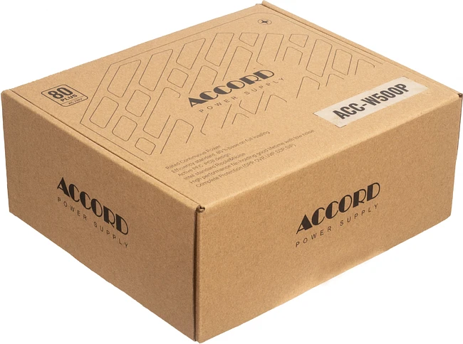 Блок питания Accord ATX 500W 80 Plus White (ACC-W500P)