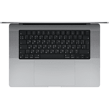 Ноутбук Apple MacBook Pro 16" M1 Pro Space Gray (MK193RU/A)