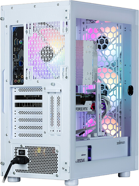 Корпус Zalman i4 TG без БП белый