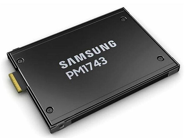 SSD диск Samsung PM1743 7.68TB (MZWLO7T6HBLA-00A07)